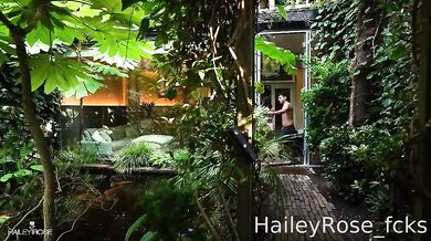 Hailey Rose Intimate Sensual Fuck In Our Luxury Garden Hotel