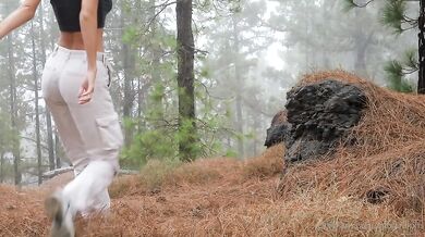 Anna Ralphs Forest Blowjob