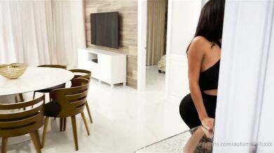 Onlyfans Autumn Falls, Black Dress Glasses Sextape Before Going Out