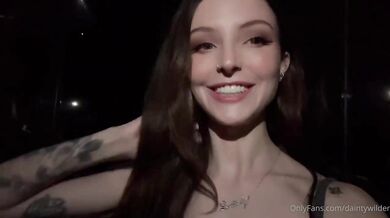Dainty Wilder, Outdoor Lift Blowjob Facial Onlyfans Video Leaked