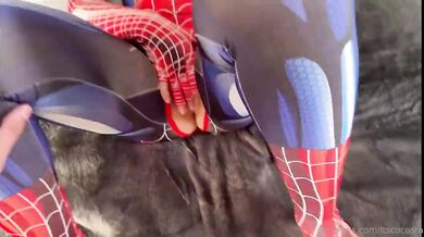 Coco Koma, Spider Girl Enjoying Some Cumshot Onlyfans Video Leaked