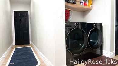 Hailey Rose, Stuck In The Washer Onlyfans Video Leaked