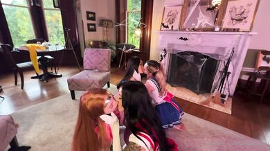 AsianMochi, LilRedZoe, Lilahanne, CatKitty21, Lesbian Sailor Sluts Orgy Onlyfans Video Leaked