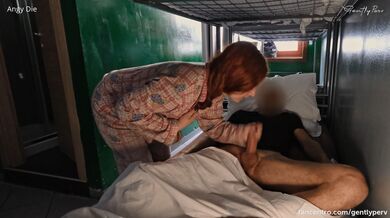 GentlyPerv – Hostel Adventure With Two Bitches