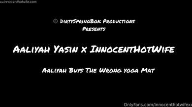 InnocentHotWife, Aaliyah Hasin, Having a Lesbian Session With Hijab Wearing Hotwife Onlyfans Video Leaked