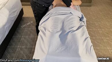 Massage Viper – First Session With My Buddy’s Blonde Fiance