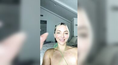 Lindsey Pelas, Fishnet Lingerie Bedroom Tease Live Stream Onlyfans Video Leaked