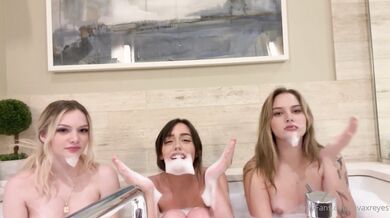 Ava Reyes, Three Beaties Bathtub Soapy Live Stream Onlyfans Video Leaked