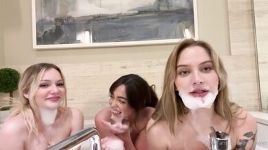 Ava Reyes, Three Beaties Bathtub Soapy Live Stream Onlyfans Video Leaked
