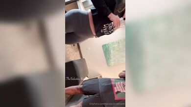 The seductive hotwife - 26yo’s first time being deep throated then fucks me for 2 rou