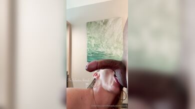 The seductive hotwife - 26yo’s first time being deep throated then fucks me for 2 rou