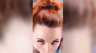 Amouranth, Redhead Thicc Babe Fucking a Sex Machine Onlyfans Video Leaked