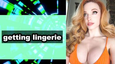 Amouranth, Redhead Babe Getting Horny Watching Porn Live Stream Onlyfans Video Leaked