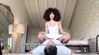 BeaSecrets, Beatrice Segreti, Curly Haired Babe Getting Her Pussy Licked On Sex Chair Onlyfans Video Leaked