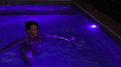 Riley Jacobs - Late Night Pool Fuck