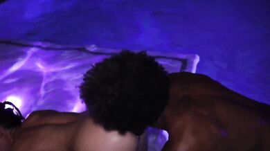 Riley Jacobs - Late Night Pool Fuck