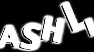 Amazing brunette Ashli Ames in interracial action with a black stud