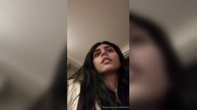 Mia Khalifa, Daily Life Naked Big Natural Tits VLOG Tease Onlyfans Video Leaked