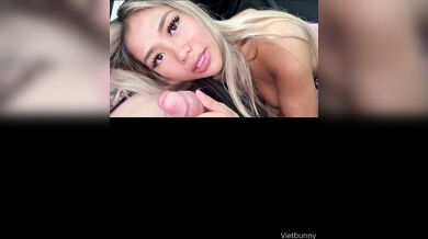 Vietbunny, Asian Teen Schoolgirl Getting Creampied in Car Backseat Onlyfans Video Leaked