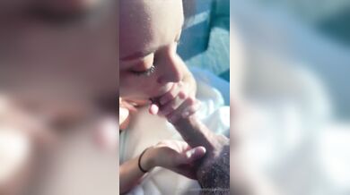 Veronica Perasso, Morning Balcony Blowjob POV Onlyfans Video Leaked