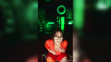 BigTittyGothEgg, Thicc Velma Riding an Alien Dildo Onlyfans Video Leaked