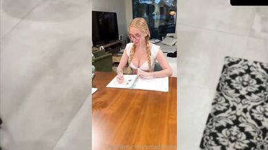 Madisonmoores, Pigtail Glasses Schoolgirl Cumming On Big Cock Onlyfans Video Leaked