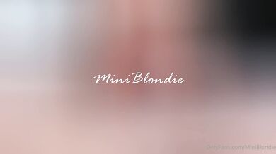 Miniblondie, Hot Blonde Cumpilation Sextape Onlyfans Video Leaked