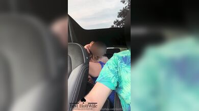Besthottwife - car sex - cuck clean-up bbc & creampie