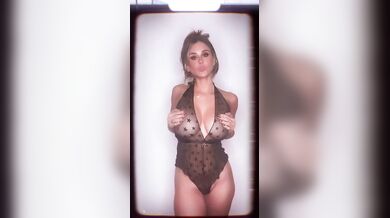 Brittany Furlan, Hot Babe Teases Nipple In See-Through Lingerie Onlyfans Video Leaked