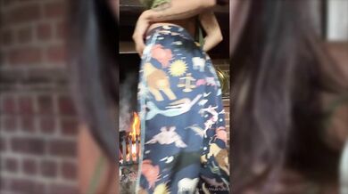 Mia Khalifa, Hot Arab Girl Fire Place Lingerie Striptease Onlyfans Video Leaked