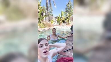 Emma Kotos, Sexy Babe Group Tease In Pool Onlyfans Video Leaked