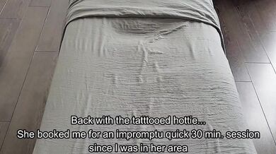 Massage Viper, Tattoo Girl Masturbates While Masseur Massaged Her Tight Body Onlyfans Video Leaked