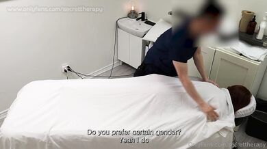 Secret Therapy, Stressed Waitress Getting Her Pussy Stretched By Sex Masseur Onlyfans Video Leaked