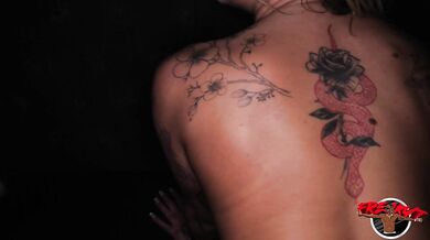 FreakyT - slutty blonde takes on huge BBC