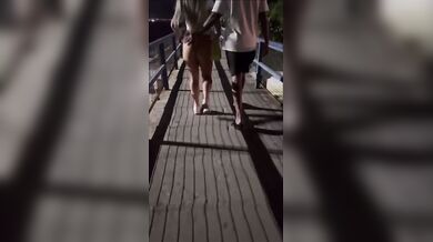 Lucky guy on the bus with wife