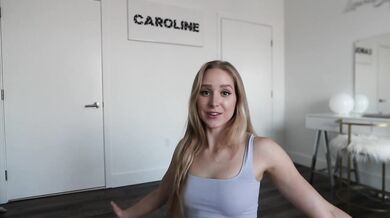 Caroline Zalog, Sexy Lingerie Try-On-Haul Onlyfans Video Leaked