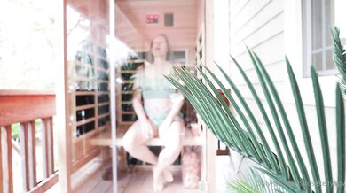 Rose Kelly, Outdoor Sauna And Dildo Fuck Onlyfans Video Leaked