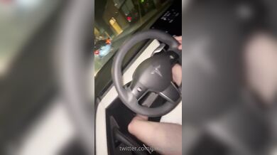 Waifumiia, Amazing Blowjob While Driving A Tesla Onlyfans Video Leaked