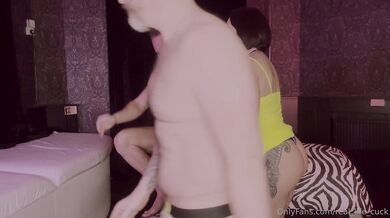 Real life cuck - Dungeon Foursome