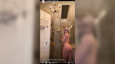 Lindsey Pelas, Whipped Cream Livestream Shower Onlyfans Video Leaked