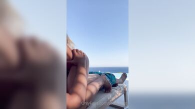 Stefanie Knight, Thicc Blonde Poolside Vaction Riding Sextape Onlyfans Video Leaked