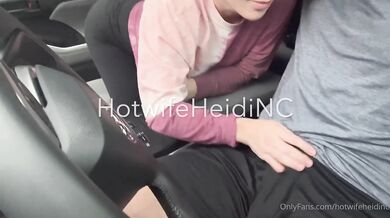 Hotwifeheidinc aka Heidi haze - Car sex