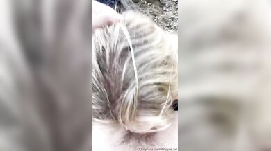 Trippie Bri, Blonde Girl Outdoor Beach Blowjob Pov Onlyfans Video Leaked