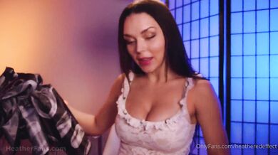 Heatheredeffect, Hot Body See-Through Gown Tease Onlyfans Video Leaked