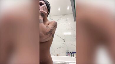 Mia Khalifa, Naked Facial Nipslip In The Bathroom Onlyfans Video Leaked