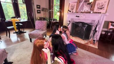 Asianmochi, Horny Lesbian Cosplay Orgy Onlyfans Video Leaked