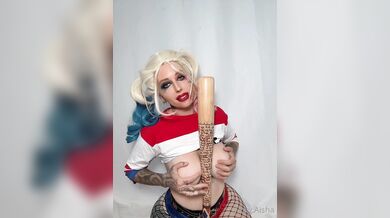 Vicky Aisha, Blonde Harley Quinn Gets Pounded Doggystyle In Her Fishnet Stockings Onlyfans Video Leaked