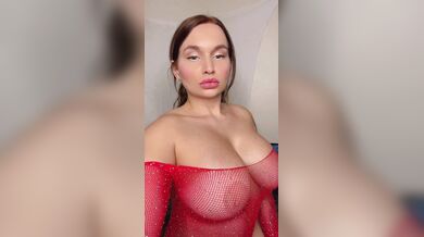 Zoie Burgher, Red See-Through Lingerie Dildo Anal Play Onlyfans Video Leaked