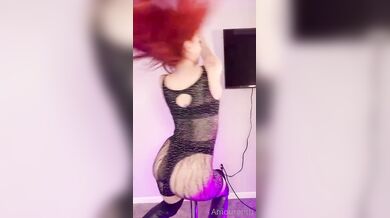 Amouranth, Redhead Babe Bbc Pole Dancing Sextape Onlyfans Video Leaked