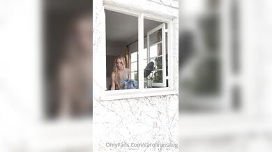 Caroline Zalog, Sexy See-Through Lingerie Ass Spread Onlyfans Video Leaked